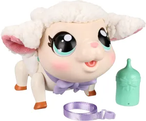 Little Live Pets - My Pet Lamb Soft and Wooly Interactive Toy Lamb That Walks, Dances 25  Sounds & Reactions for Kids, Ages 5 