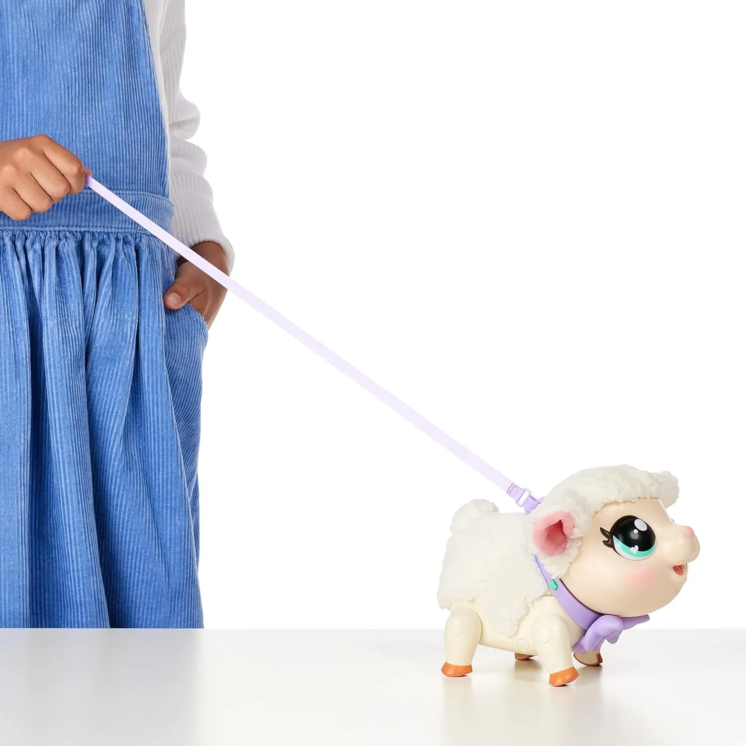 Little Live Pets - My Pet Lamb Soft and Wooly Interactive Toy Lamb That Walks, Dances 25  Sounds & Reactions for Kids, Ages 5 