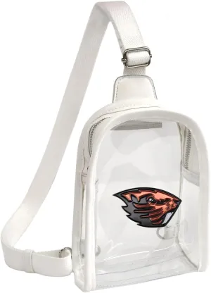 Littlearth NCAA Oregon State Beavers - Clear Mini Sling With Team's 3D Logo