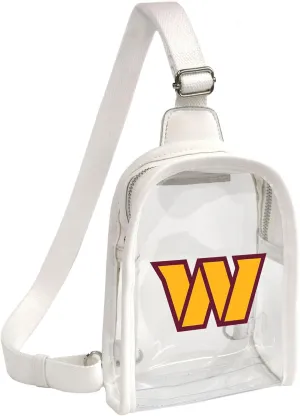 Littlearth NFL Clear Mini Sling Bag