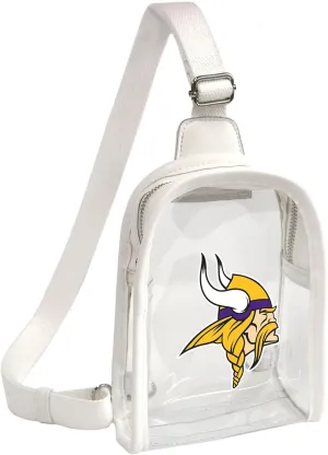 Littlearth NFL Clear Mini Sling Bag