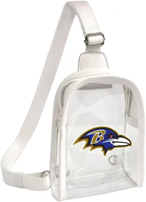 Littlearth NFL Clear Mini Sling Bag