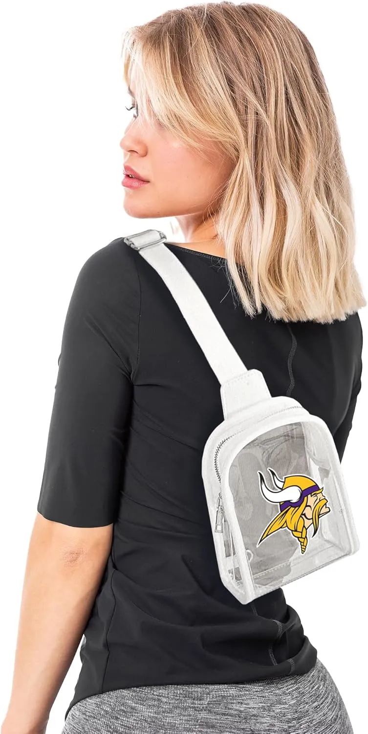 Littlearth NFL Clear Mini Sling Bag