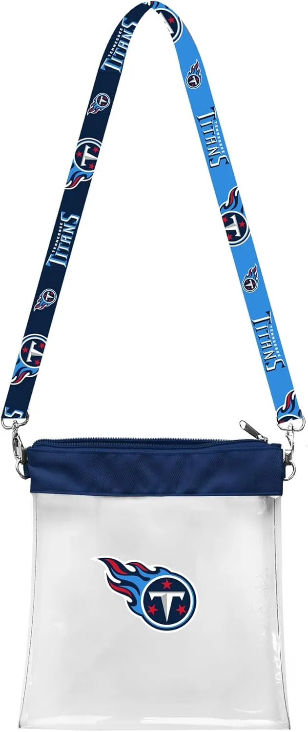 Littlearth NFL Clear Pattern Strap Bag