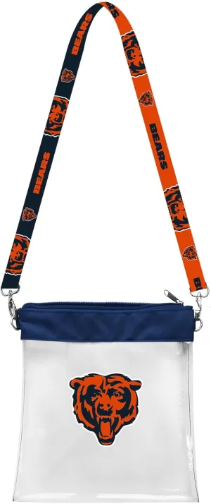 Littlearth NFL Clear Pattern Strap Bag