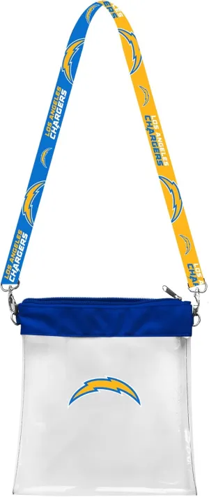 Littlearth NFL Clear Pattern Strap Bag
