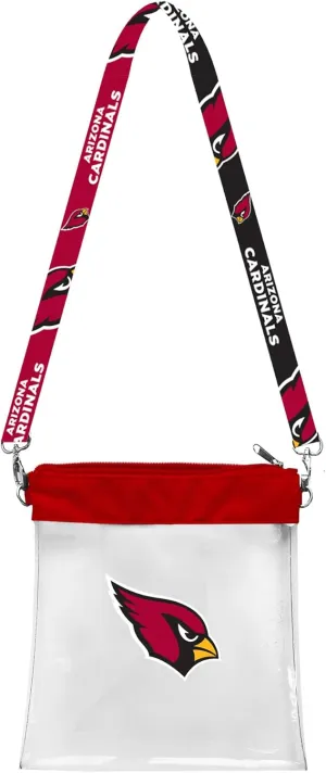Littlearth NFL Clear Pattern Strap Bag