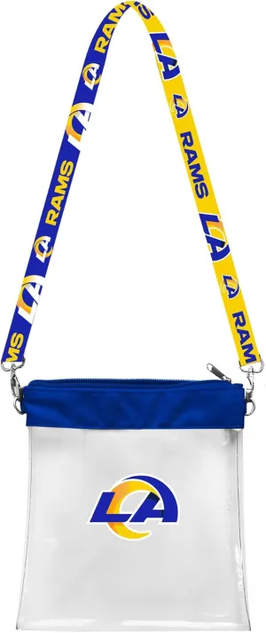 Littlearth NFL Clear Pattern Strap Bag