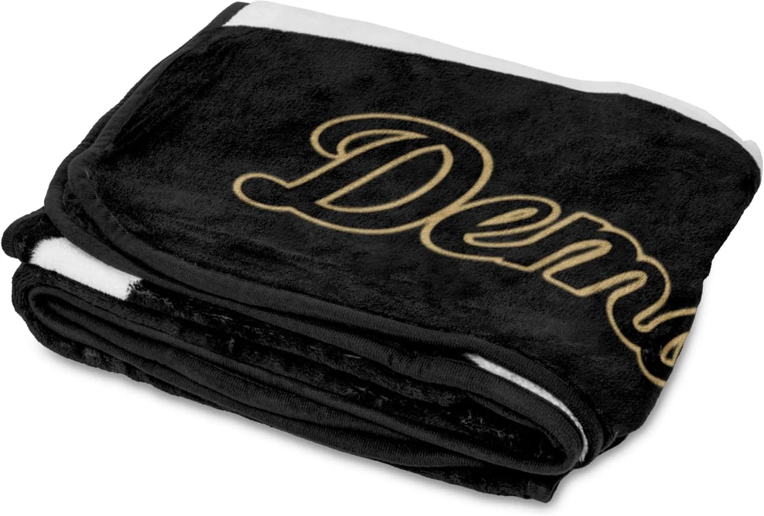 Logo Brands NCAA Raschel Throw Blanket – 50 x 60 Soft Fleece Blanket, Officially Licensed Collegiate Design, Cozy Throw for Tailgating, Game Day, & Home Décor