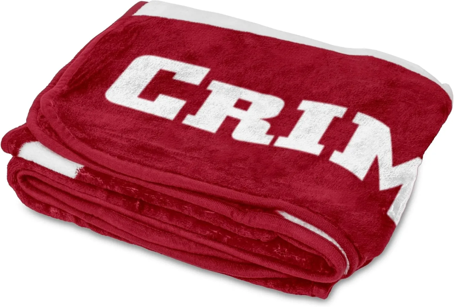 Logo Brands NCAA Raschel Throw Blanket – 50 x 60 Soft Fleece Blanket, Officially Licensed Collegiate Design, Cozy Throw for Tailgating, Game Day, & Home Décor