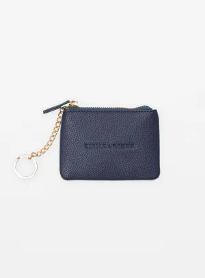 Logo Coin Purse - Navy