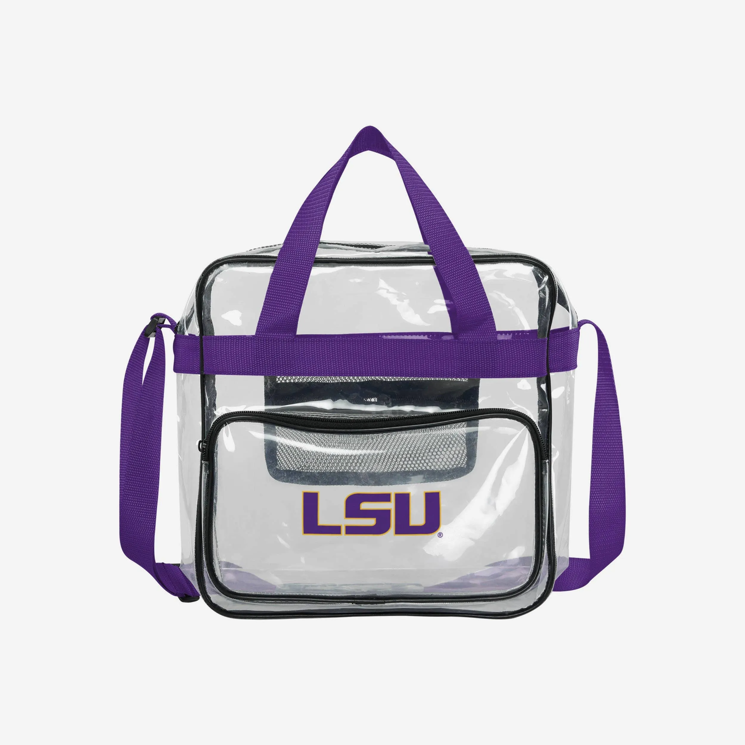 LSU Tigers Clear High End Messenger Bag