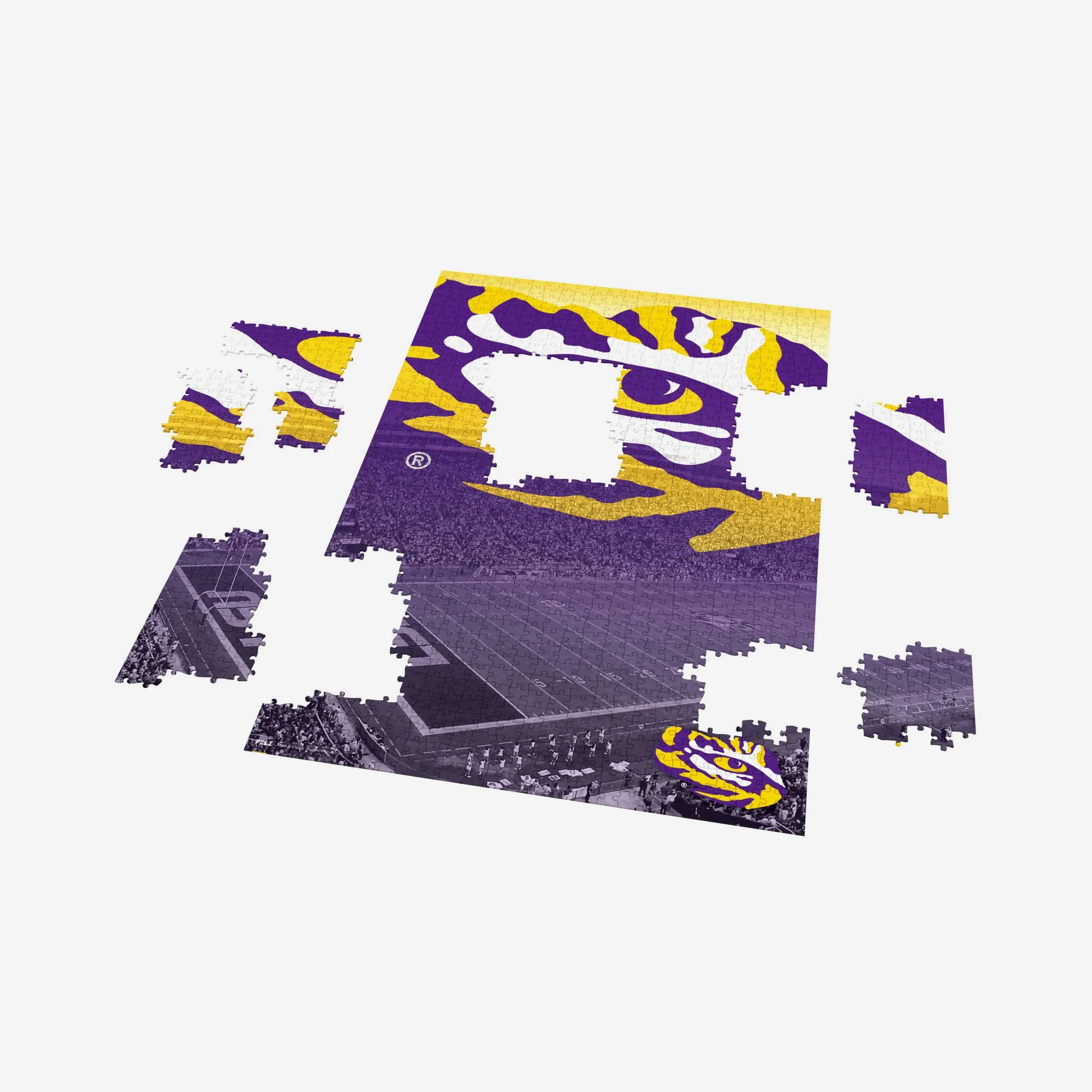 LSU Tigers Tiger Stadium 1000 Piece Jigsaw Puzzle PZLZ