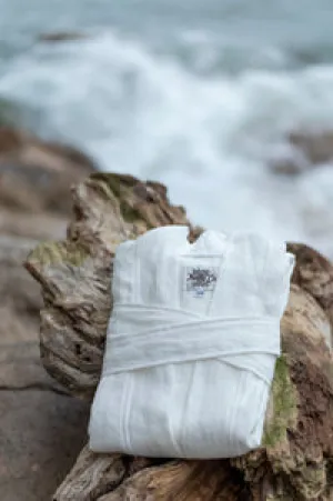 Luxe Linen Bath Robe