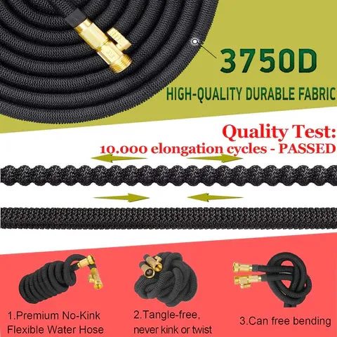 Luxora Quality Expandable Garden Hose for Easy Storage