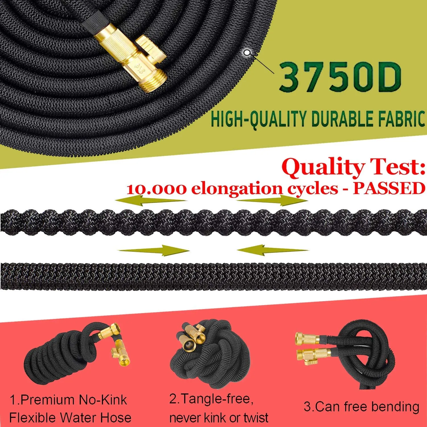 Luxora Quality Expandable Garden Hose for Easy Storage