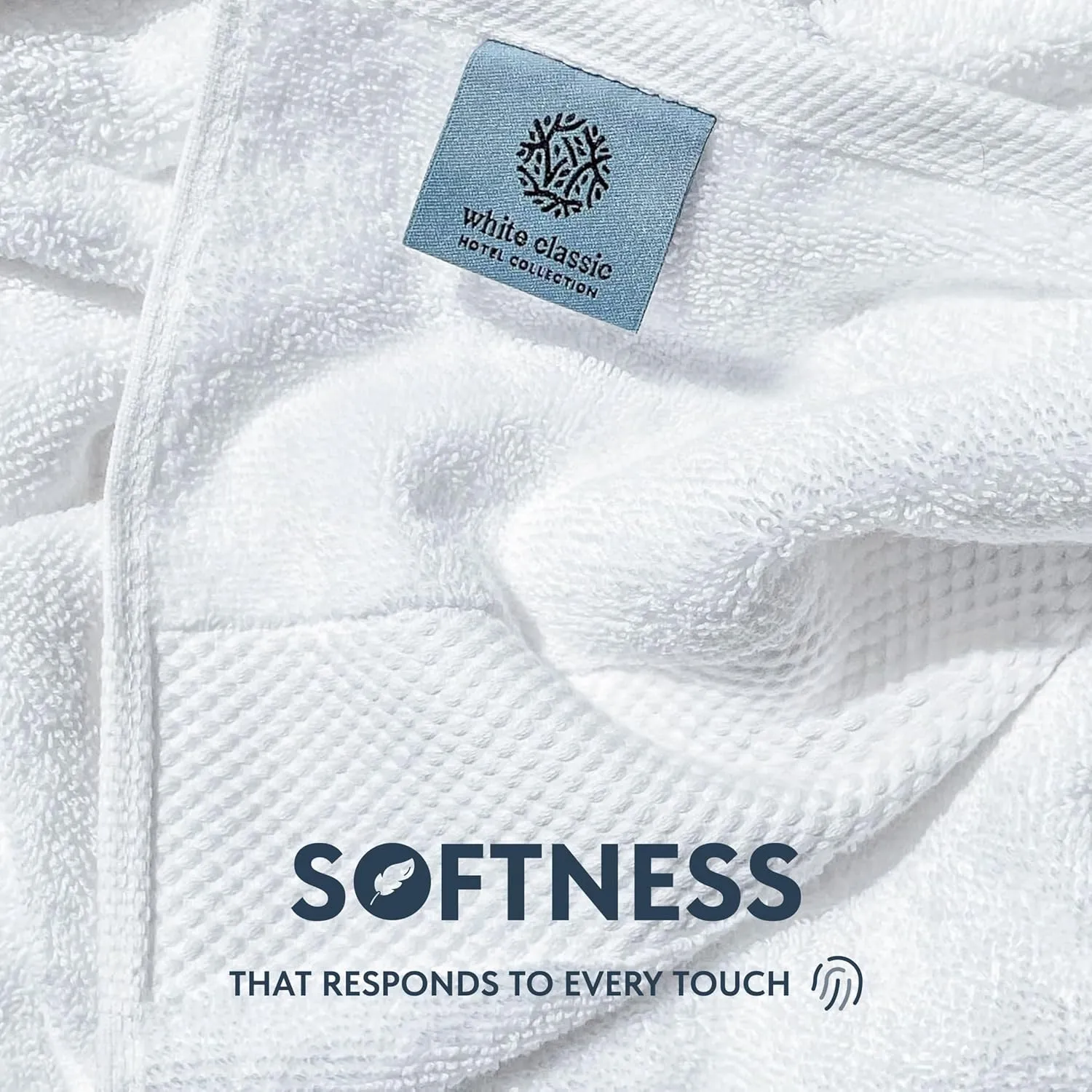 Luxury Bath Sheets Towels for Adults Extra Large | Highly Absorbent Hotel Collection | 35x70 Inch | 2 Pack (White)