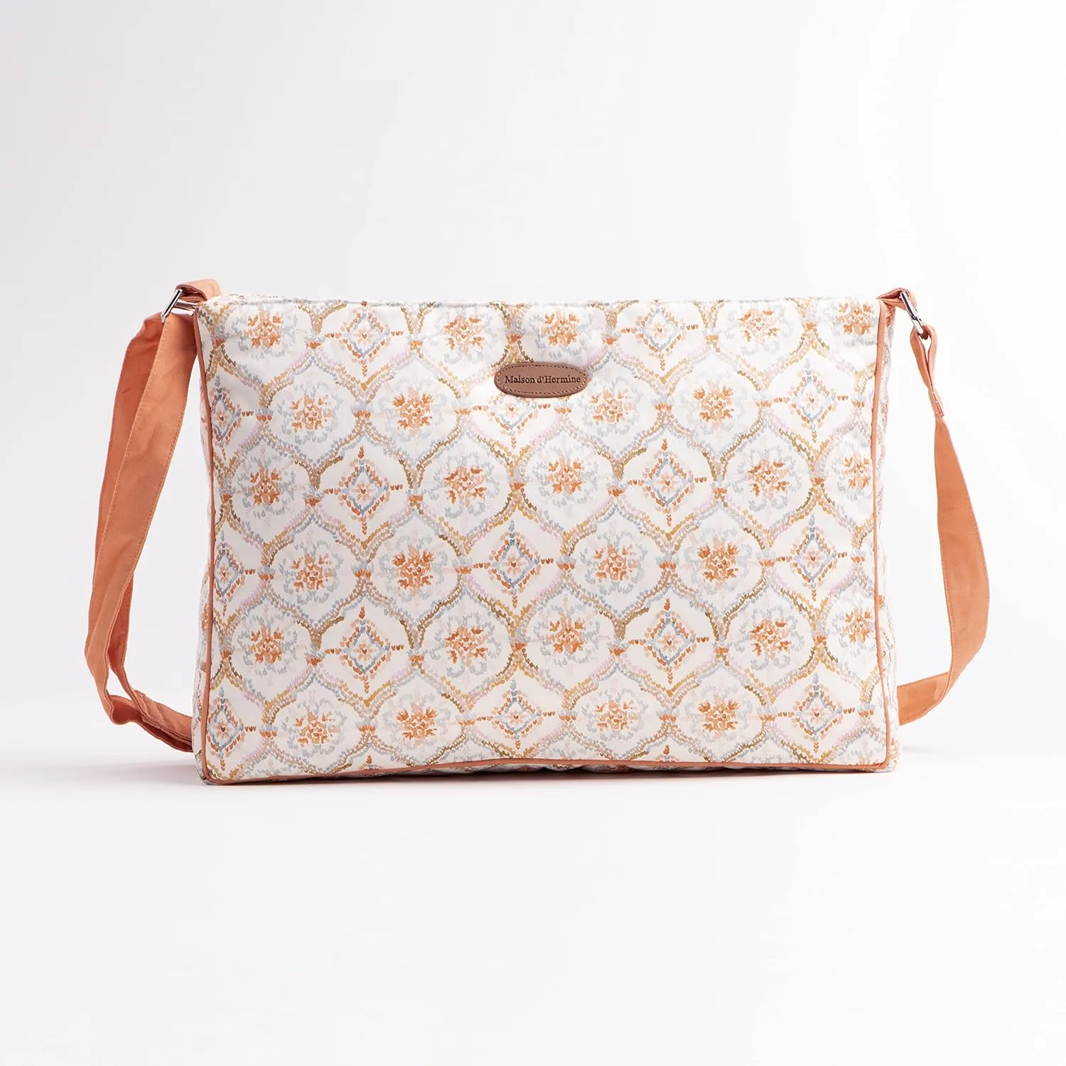 Maison d' Hermine Hand Bags for Women Cotton Shoulder Bag for Shopping Travel Everyday Use Cross Body Tote purse Sling Bag