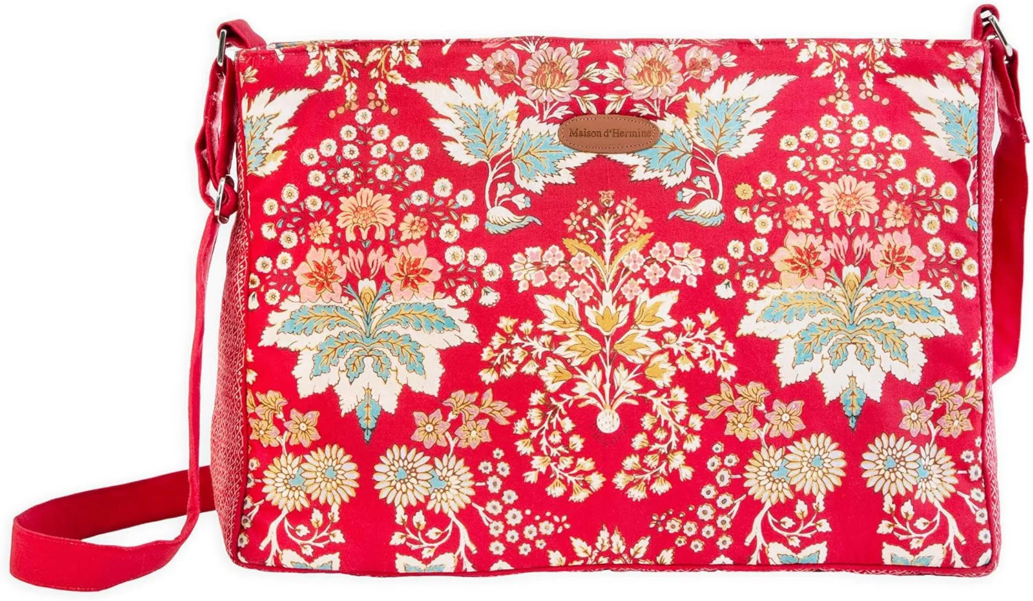 Maison d' Hermine Hand Bags for Women Cotton Shoulder Bag for Shopping Travel Everyday Use Cross Body Tote purse Sling Bag