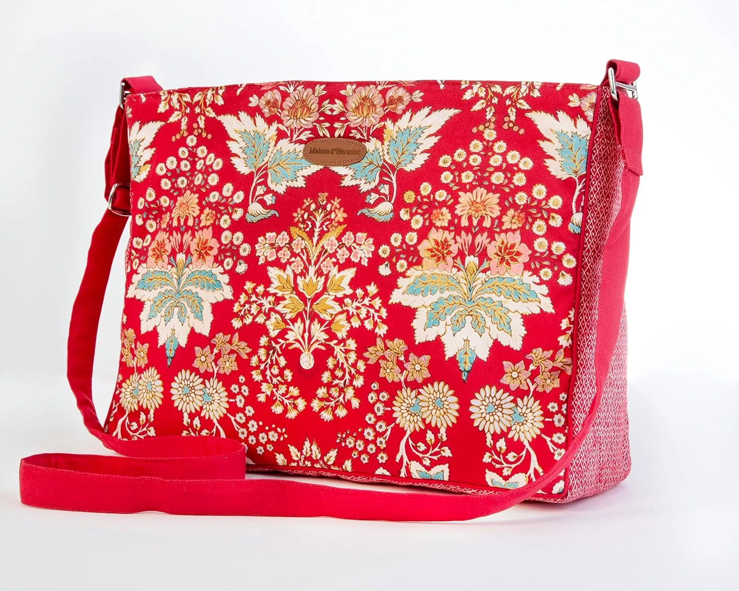 Maison d' Hermine Hand Bags for Women Cotton Shoulder Bag for Shopping Travel Everyday Use Cross Body Tote purse Sling Bag