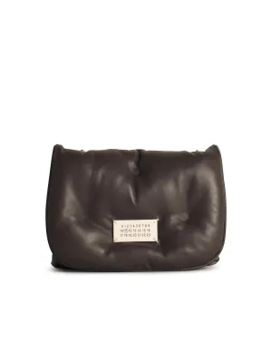 Maison Margiela 'Glam Slam' Grey Lear Crossbody Bag