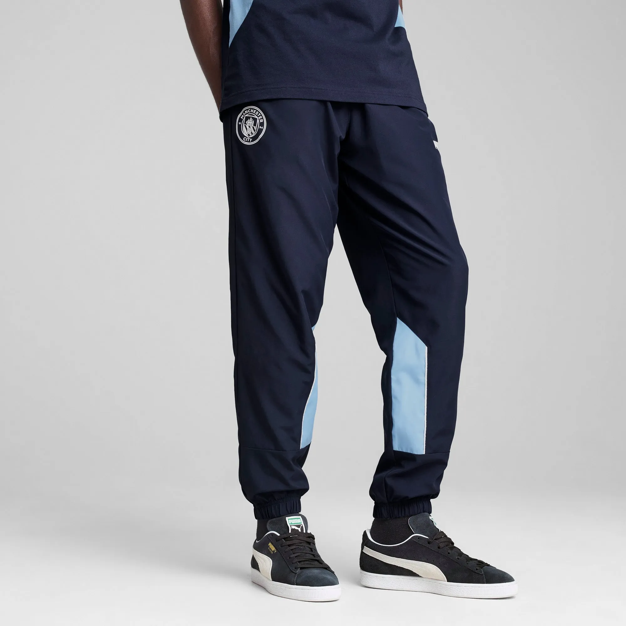 Manchester City FC Ftblarchive voetbalbroek