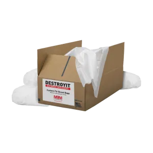 MBM Destroyit Shredder Bags - 60 Gallon (80 Bags Per Pack)