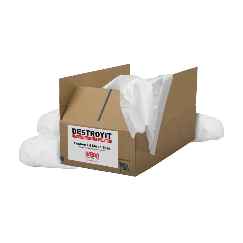 MBM Destroyit Shredder Bags - 79 Gallon (40 Bags Per Pack)
