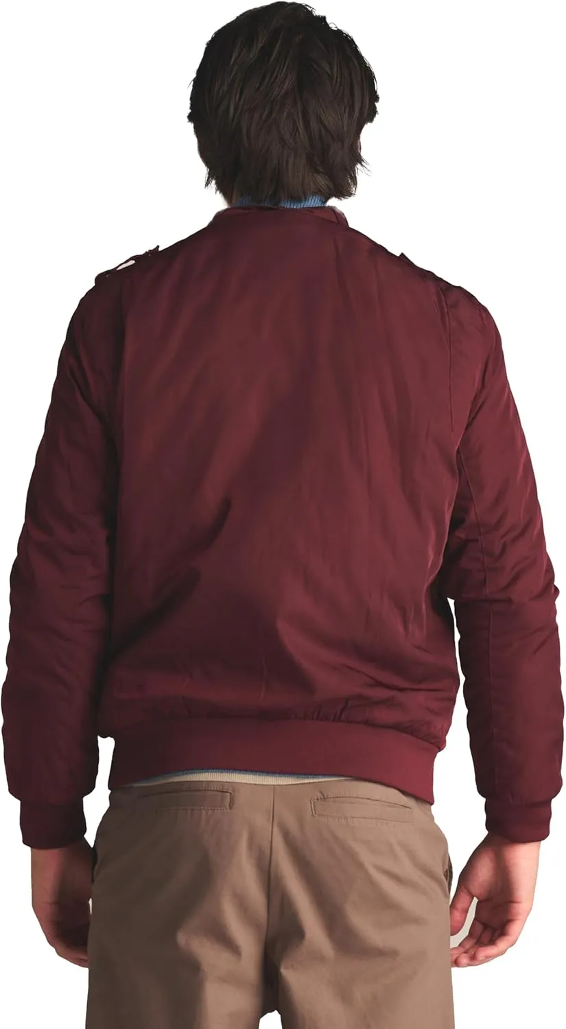 Members Only Men's Iconic Racer Quilted Lining Jacket |Slim Fit|
