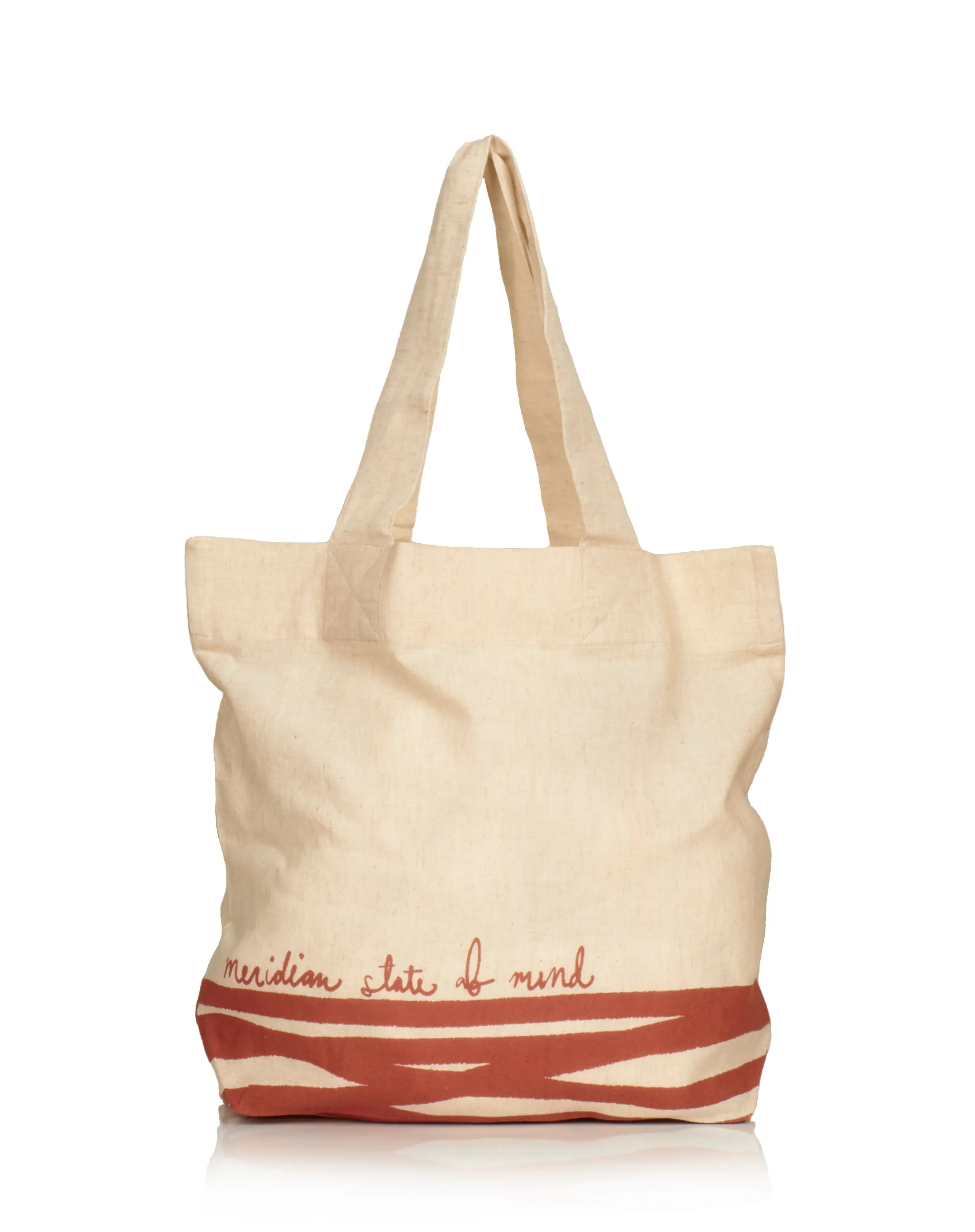 MERIDIAN LINEN TOTE BAG