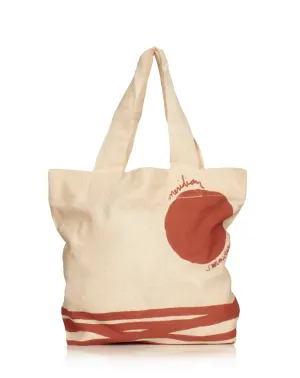 MERIDIAN LINEN TOTE BAG