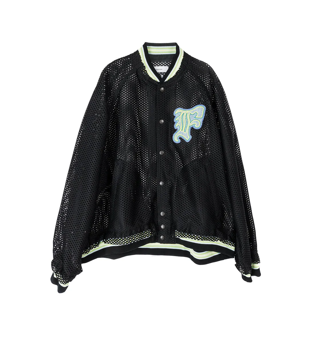 MESH STADIUM JACKET BLACK