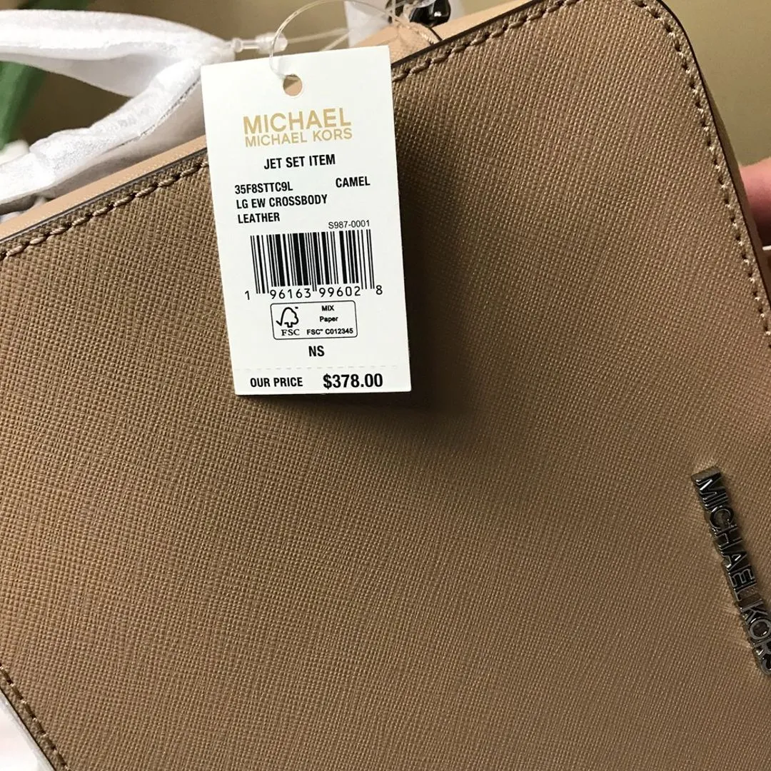 MICHAEL KORS JET SET ITEM LARGE CROSSBODY BAG
