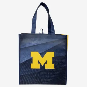 Michigan Wolverines 4 Pack Reusable Shopping Bag
