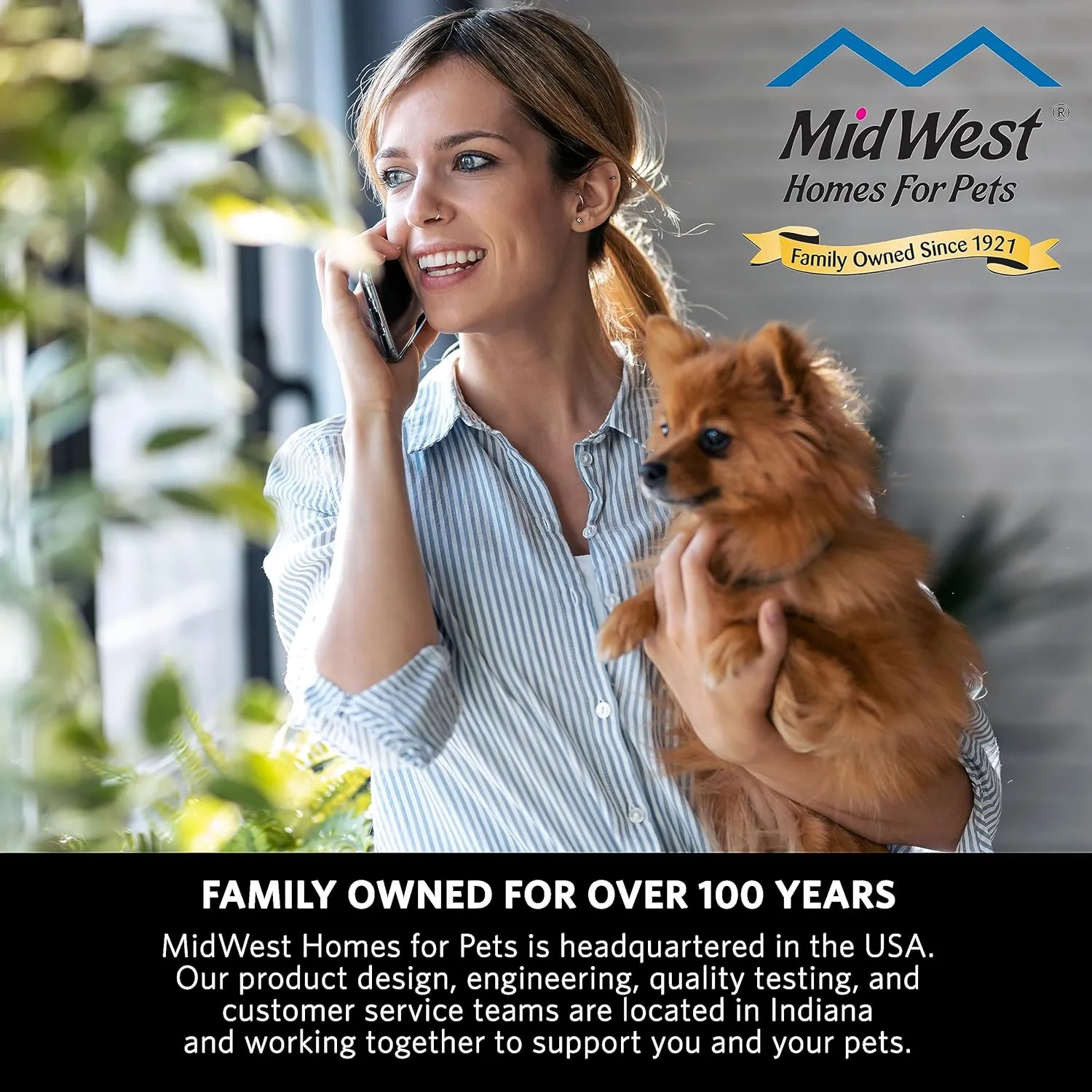 MidWest Homes for Pets QuiteTime Deluxe Wave Bolster Bed for Small Dogs; Easily Machine Wash and Dry; Tan; 24"; 40224-WVTN