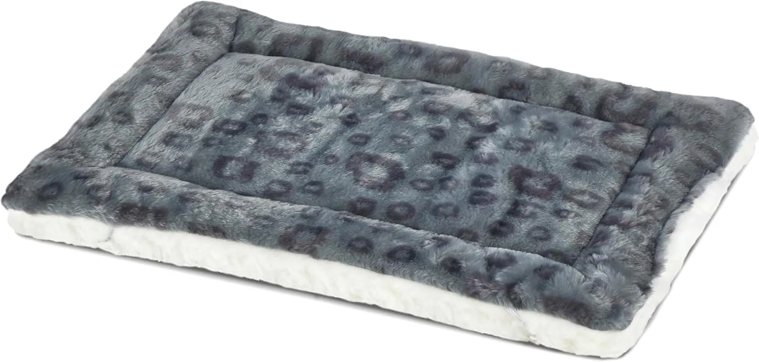 MidWest Homes for Pets Reversible Pet Bed; Machine Washable; Great for Medium Dog Breeds; Spotted Gray; 30"; 40230-FVGYS