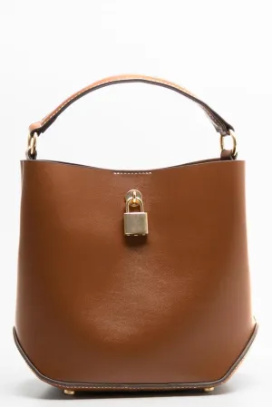 Mini Bucket  Bag Brown