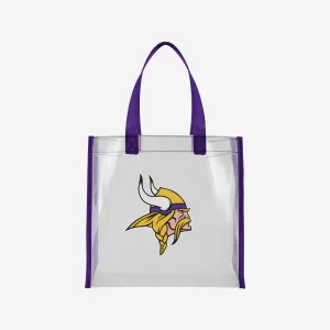 Minnesota Vikings Clear Reusable Bag
