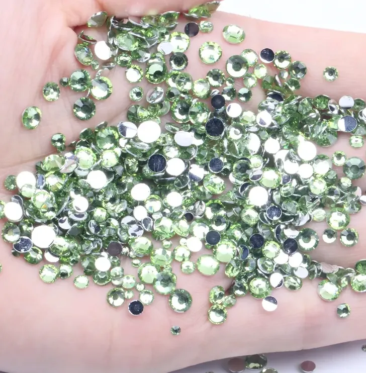 Mint Green - Silverback Rhinestones