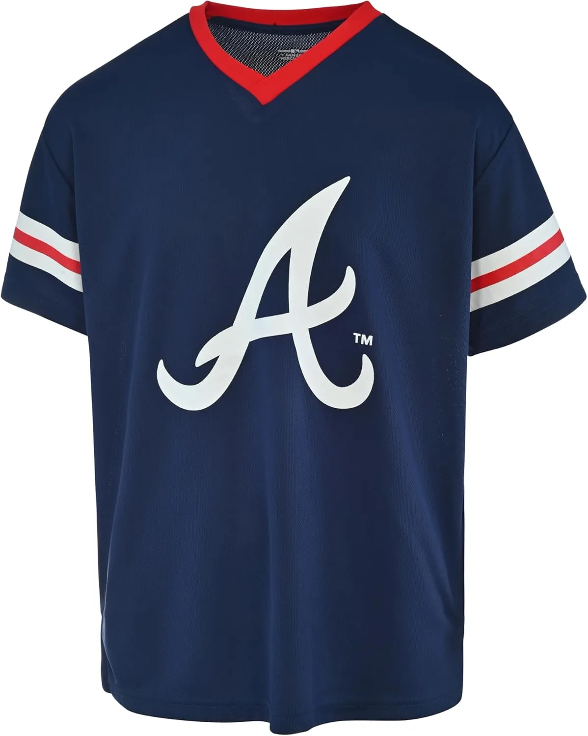 MLB Kids Youth 4-20 Official Primary Logo Ballpark Team Jersey