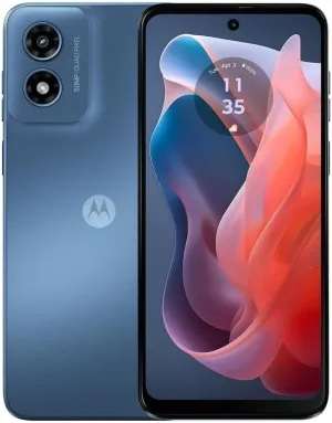 Moto G Play | 2024 | AT&T Unlocked 4G LTE | 4/64GB | 50 MP Camera | Sapphire Blue (Renewed)