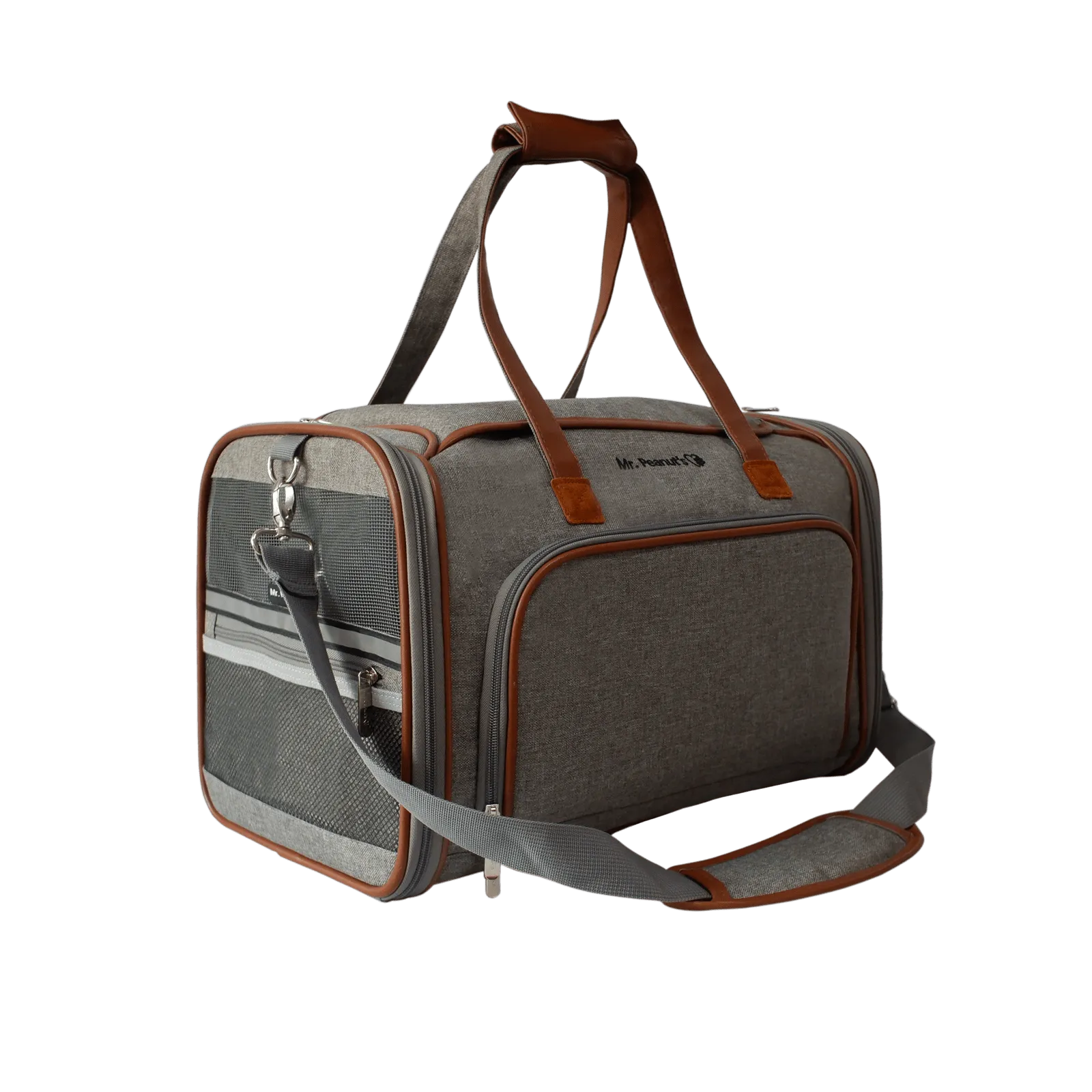 Mr. Peanut's Gold Series Standard Size Airline Compliant Double Expandable Pet Carrier