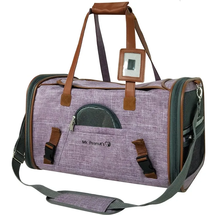 Mr. Peanut's Gold Series Standard Size Airline Compliant Pet Carrier