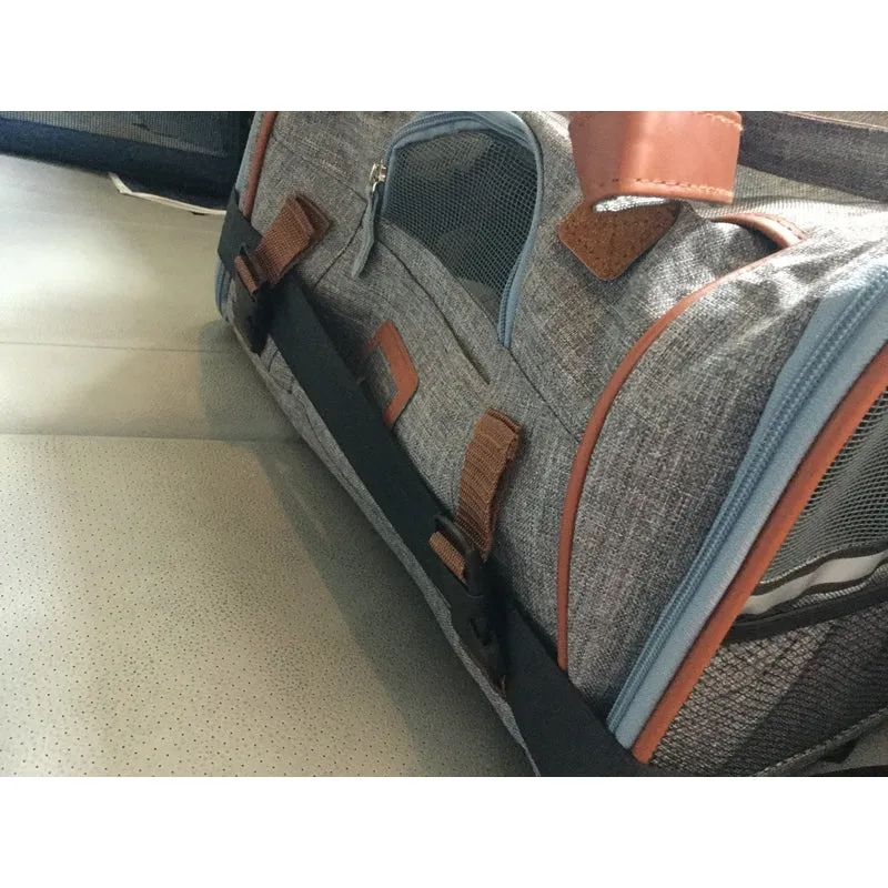 Mr. Peanut's Gold Series Standard Size Airline Compliant Pet Carrier