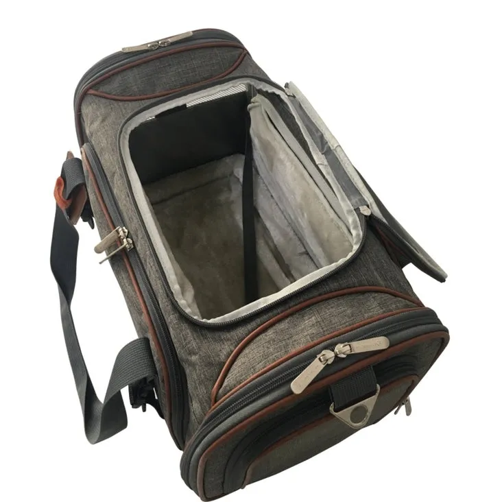 Mr. Peanut's Platinum Series Double Expandable Pet Carrier