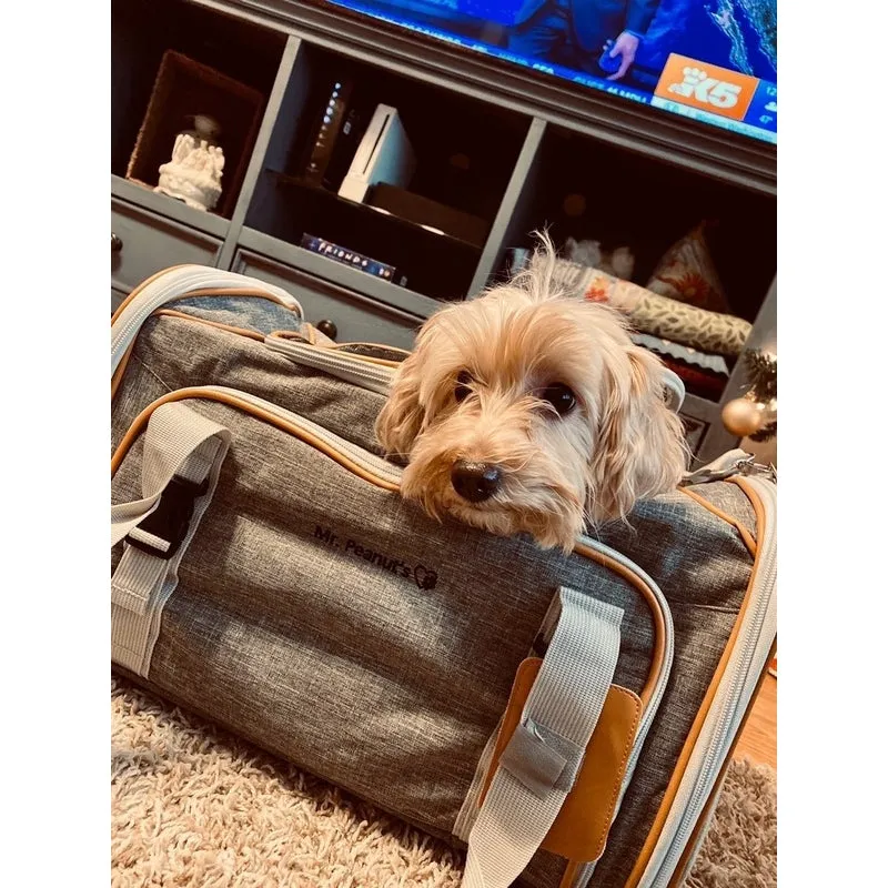 Mr. Peanut's Platinum Series Double Expandable Pet Carrier
