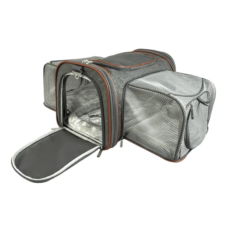 Mr. Peanut's Platinum Series Double Expandable Pet Carrier