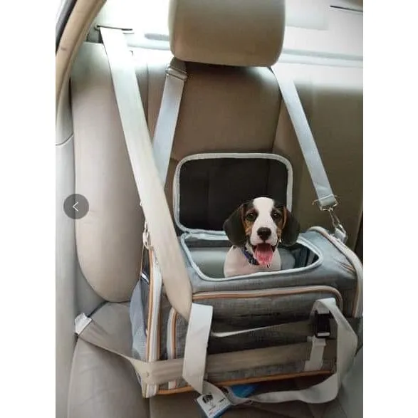 Mr. Peanut's Platinum Series Double Expandable Pet Carrier