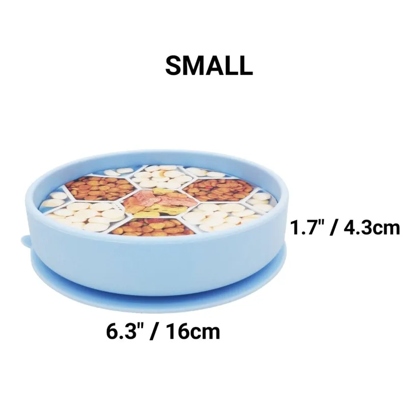 Mr. Peanut's Silicone Slow Feeder Dog Bowl