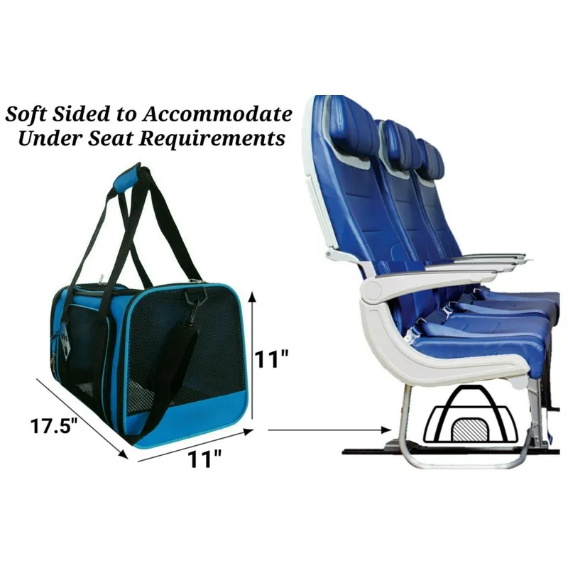 Mr. Peanut's Silver Series Airline Capable Soft Sided Pet Carrier